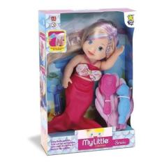 Imagem de Boneca My Little Alive Collection Sereia Divertoys Ref: 8040