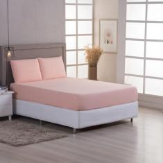 Imagem de Jogo De Lençol Solteiro Malha 100% Algodão C/ Elastico 02 Pç - Nathali