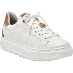 Imagem de Tênis Casual Detalhe Vm Conforto Tendência 055-001 Via Marte Branco-Feminino