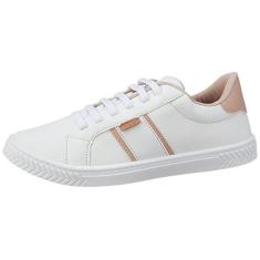 Imagem de Tênis Anacapri Tênis Anacapri Branco, Feminino, Branco/Rosa Seco,