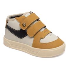 Imagem de Tênis Menino Pimpolho Street Urban Off White/Ocre 120113C-Masculino