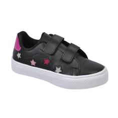 Imagem de Tênis Infantil Feminino Estrela Glitter Casual-Feminino