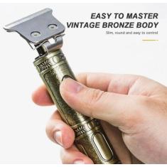 Imagem de T9 Aparador De Cabelo Elétrico Aparador De Barbear Sem Fio Masculino -