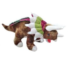 Imagem de Dinossauro Triceratops 37 C M Comprimento Pelúcia - Fizzy Toys