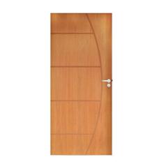 Imagem de Folha Lisa Imbuia Belissima 6 Fech.WC Alavanca e Dobradiça Cromada 72 x 2,10 Rodam Natural