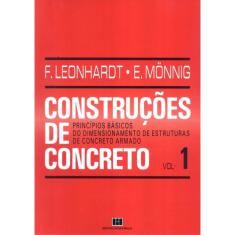 Imagem de Construções de Concreto - Vol. 1 - Leonhardt, Fritz - 9788571932050