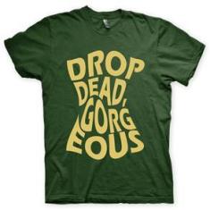 Imagem de Camiseta Drop Dead, Gorgeous Musgo e  em Silk 100% Algodão