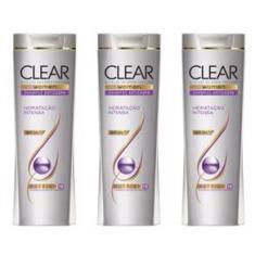 Imagem de Clear Anticaspa Hidratação Intensa Shampoo 200ml (Kit C/03)