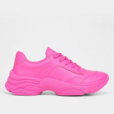 Imagem de Tênis Beira Rio Chunky Recortes Feminino-Feminino