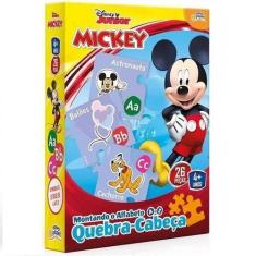 Imagem de Quebra-Cabeça Montando O Alfabeto De A A Z Mickey Toyster 8019