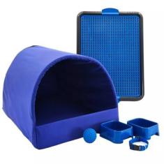 Imagem de Kit Cachorro Gato Cama Caminha Tunel Sanitário Brinquedo Grande - Supr