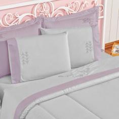 Imagem de Jogo De Lençol Yasmin Queen 4Pçs - Decor.All