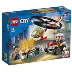 Imagem de LEGO City - Combate ao Fogo com Helicoptero - 60248