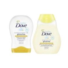 Imagem de Kit Shampoo 200ml + Condicionador Dove Baby Hidratação Glicerinada 200ml