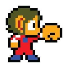 Imagem de Adesivo De Parede - Alex Kidd