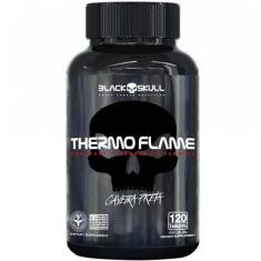 Imagem de TERMOGêNICO THERMO FLAME 120 TABS - BLACK SKULL Essential Nutrition 