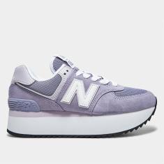 Imagem de Tênis Couro New Balance 574 V'2 Feminino-Feminino