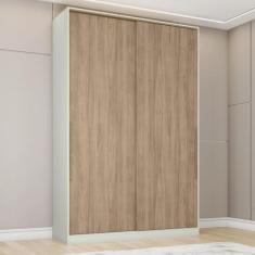 Imagem de Guarda-Roupa Solteiro Modulado Predileto 2 Portas 3 Gavetas Areia Hp/J