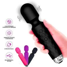 Imagem de Massageador Elétrico 9000 Rpm 20 Modos De Massagens Varinha Mágica - M