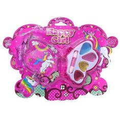 Imagem de Kit Maquiagem Infantil em formato de borboleta WJ-188 - TOY KIMG