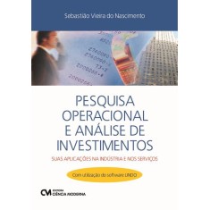 Imagem de Pesquisa Operacional e Análise de Investimentos - Nascimento, Sebastião Vieira Do - 9788539900640