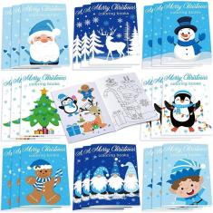 Imagem de Livro de colorir Faccito Winter Scene, 24 unidades para a parte de Natal