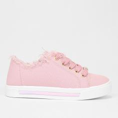 Imagem de Tênis Infantil Molekinha Cano Baixo Destroyed Menina-Feminino