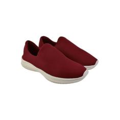 Imagem de Tenis Feminino Liso Discreto Minimalista Varias Cores - Cazzani, Verme