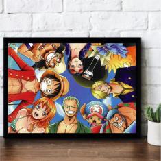 Imagem de Quadro Decorativo One Piece Mod 739 tam 22cmx33cm