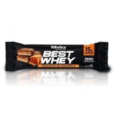 Imagem de Best Whey Bar (62G) - Sabor: Crocante De Caramelo - Atlhetica Nutritio