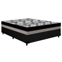 Imagem de Cama Box Viúva: Colchão Anatômico Ortobom D33/Ep  Iso 100 Double Face