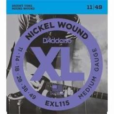 Imagem de Encordoamento Daddario Guitarra Exl115-b + Mi Extra Oferta