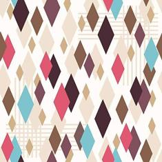 Imagem de Papel De Parede Losango 