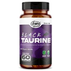 Imagem de Taurina 1000 mg Black Taurine Unilife 60 Cápsulas