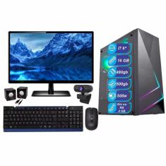 Imagem de Pc Gamer Core I7, 16Gb Ddr4, Monitor Led