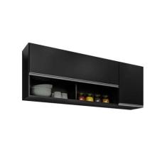 Imagem de Armário Maya Cozinha  150cm Preto - Belliv Decor