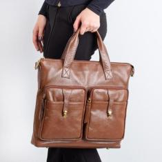 Imagem de Bolsa de couro grande para notebook Jaque-Feminino