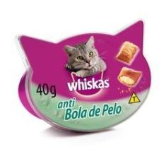 Imagem de Petisco Whiskas Temptations Anti Bola de Pelo Para Gatos Adultos 40 g