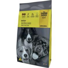 Imagem de Ração Para Cães Three Dogs Original 20Kg - Hercosul