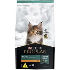 Imagem de Ração Seca Nestlé Purina Pro Plan Frango para Gatos Filhotes - 1 Kg