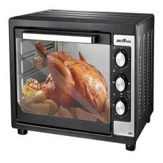 Imagem de Forno Eletrico Bancada Britania 50L Preto Com Dourador 220V