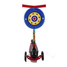 Imagem de Patinete Dm Radical Dobrável Vermelho - Dm Toys