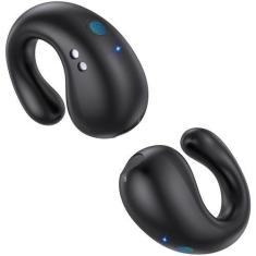 Imagem de Fones de ouvido Open Ear Clip EUQQ Wireless Bluetooth 5.3 pretos