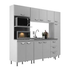 Imagem de Cozinha Modulada Ipanema 4 Peças - Evidencia Móveis - Evidencia Moveis