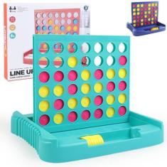 Imagem de Jogo de tabuleiro Vikutu 4 in a Row Connect para crianças e adultos