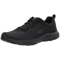 Imagem de Skechers Tênis feminino Flex Appeal 4.0, Preto/turquesa, 36