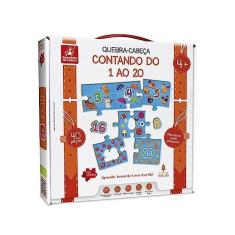 Imagem de QUEBRA-CABEÇA CONTANDO DO 1 AO 20