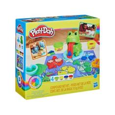 Imagem de Kit Massinha Play-Doh Um Dia Na Lagoa Hasbro - Com Acessórios