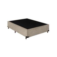 Imagem de Cama Box Viúva Suede Ayman Móveis Bege 40X128x188
