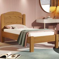 Imagem de Cama Quarto Solteiro Lais Nature Nature